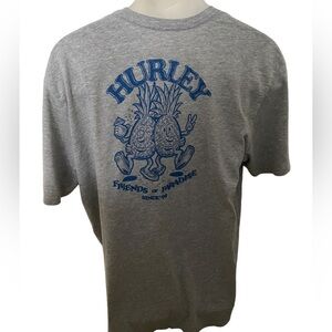 HURLEY “Friends of Paradise Since ‘99” Pineapple Tee Shirt Men XL